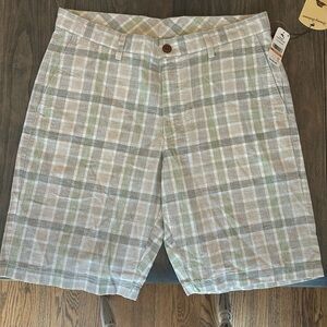 Tommy Bahama St Thomas check shorts mens shorts size 33